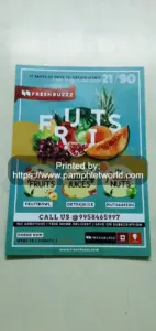 Restaurant Menu Printing in Gurgaon